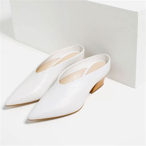 zara shoes mules|slingback shoes zara.